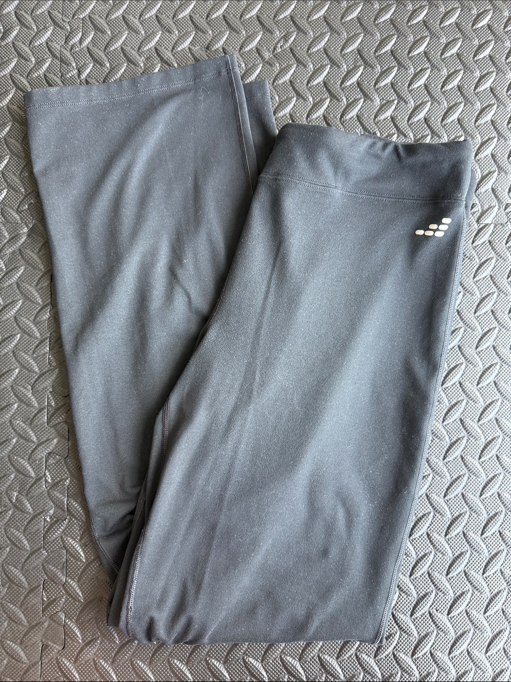 bcg Black Women's Performance Leggings with Reflective Accent